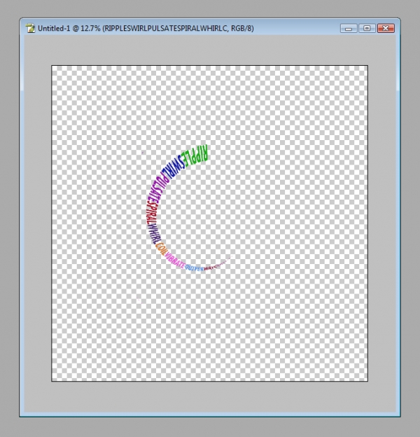 Creation of Psychedelic Swirl: Step 17